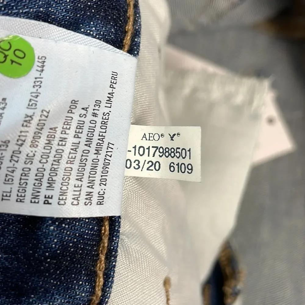 American Eagle Hi Rise Denim Mini Skirt. Size 2. New with Tags.